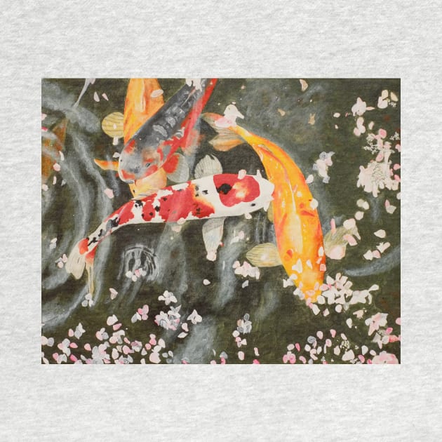 Japanese Koi by starblueshell